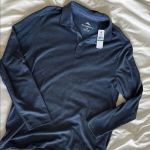 NWT Tommy Bahama Men's Blue Polo Shirt